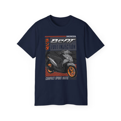 Beat Fuel Injection Unisex Ultra Cotton Tee - Vintage Motorcycle Graphic T-Shirt - CreativeRino