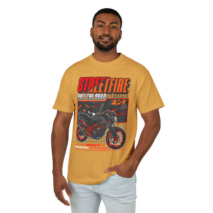 Streetfire Motorcycle Graphic Tee for Riders Motorcycle T-shirt - CreativeRino