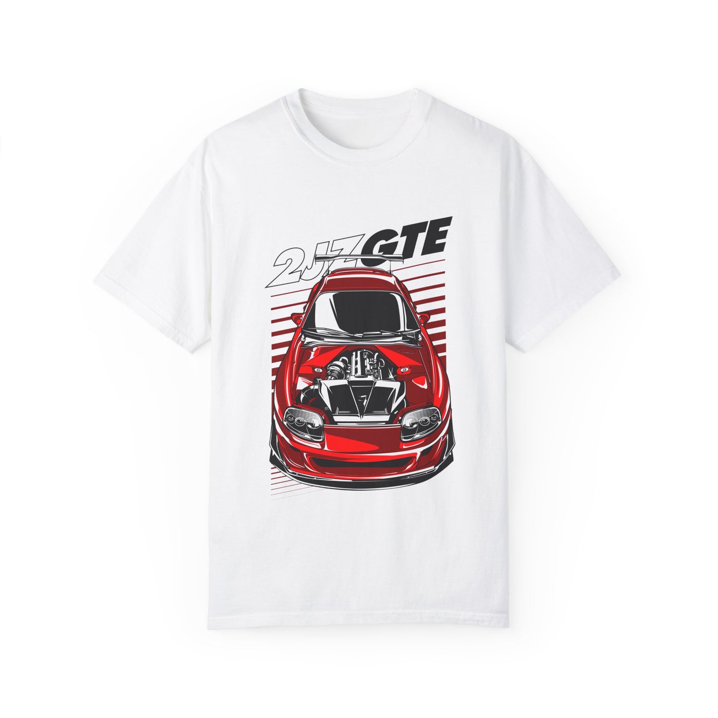 Toyota JZ Engine Car Graphic Unisex T-Shirt - Retro Car Classic Style - CreativeRino