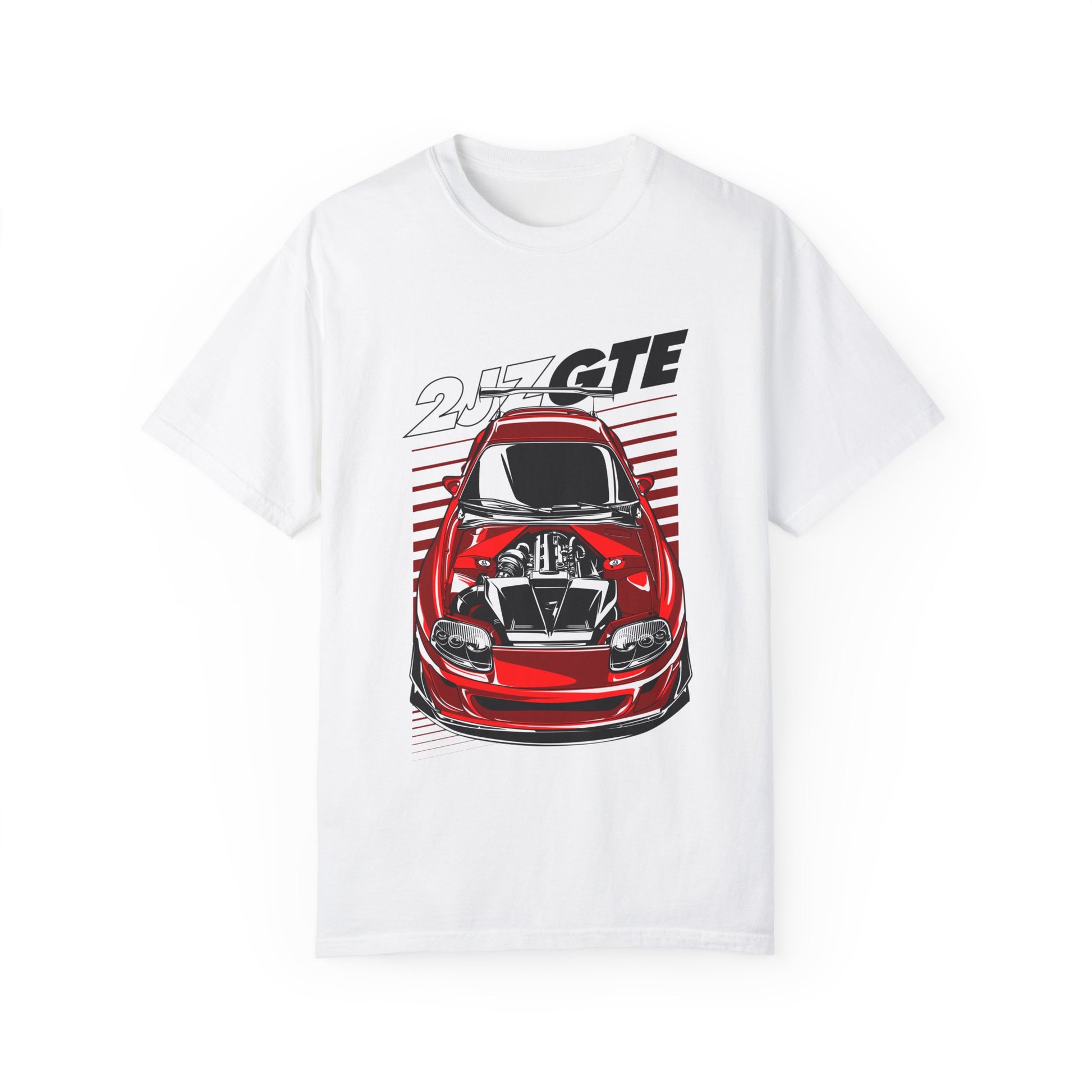Toyota JZ Engine Car Graphic Unisex T-Shirt - Retro Car Classic Style - CreativeRino