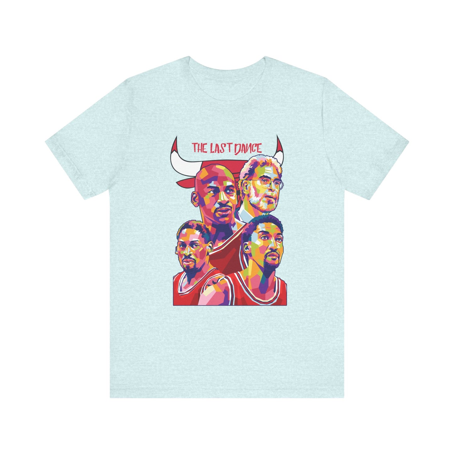 Unisex chicago bulls Jersey Short Sleeve Tee Basketball T-shirt - CreativeRino