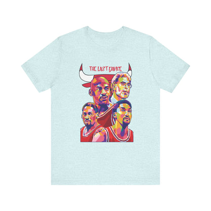 Unisex chicago bulls Jersey Short Sleeve Tee Basketball T-shirt - CreativeRino