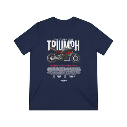 Triumph Daytona 675R Unisex Triblend T-shirt - CreativeRino