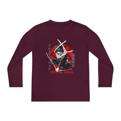 My Hero Academia Youth Long Sleeve Tee - Eraser Head Anime T-shirt Design - CreativeRino