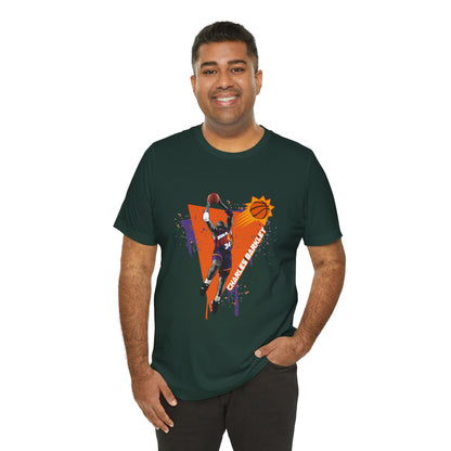 Charles Barkley Unisex Jersey Short Sleeve Tee Basketball T-shirt - CreativeRino