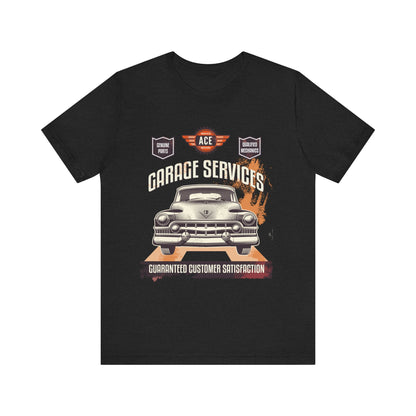 Classic Car Garage Unisex Jersey Short Sleeve Tee - CreativeRino