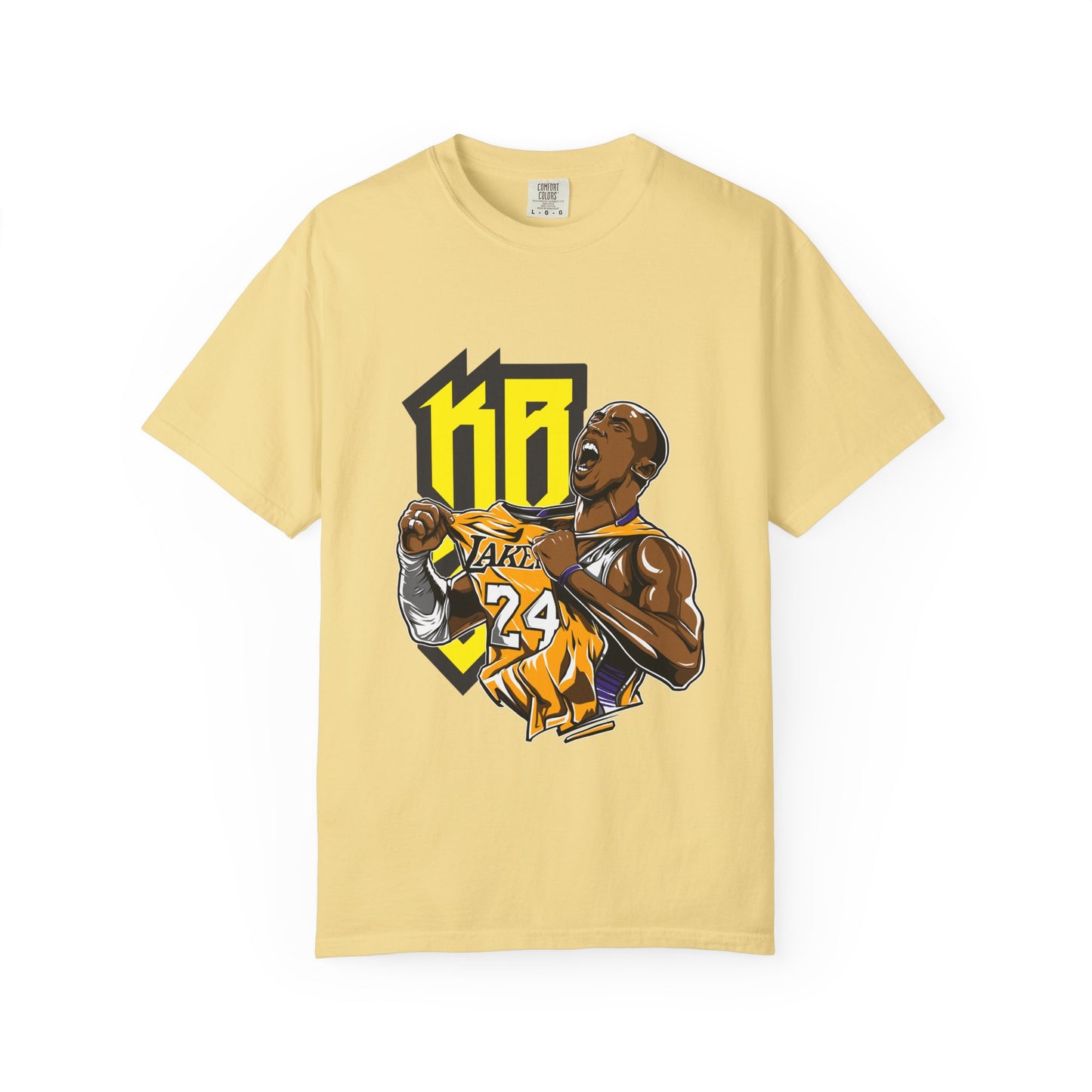 Kobe Bryant Unisex Garment-Dyed T-Shirt | Basketball Fan Tee | Sports Apparel - CreativeRino