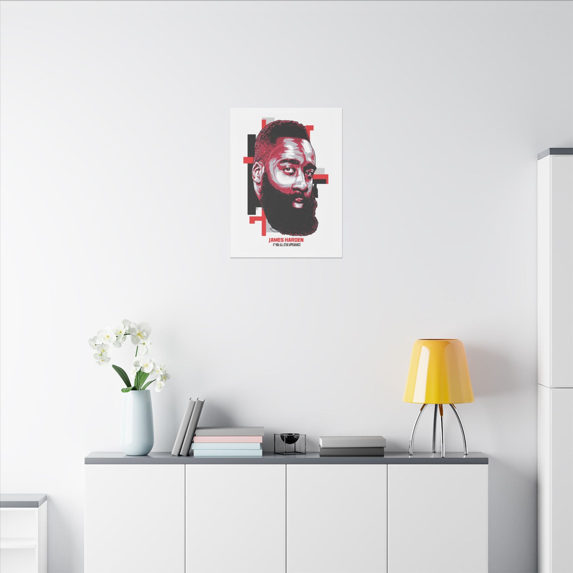 James Harden NBA All-Star Canvas Wall Art - CreativeRino