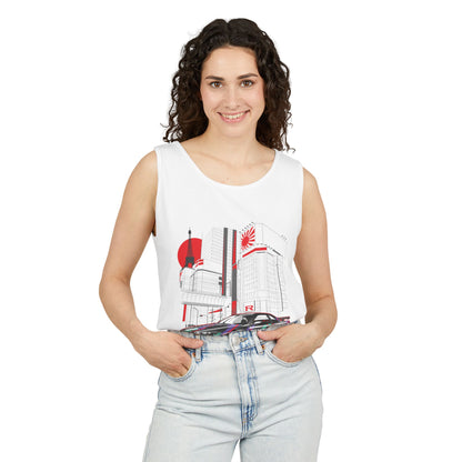 Nissan GT-R Racing Graphic Tank Top for Car Enthusiasts - CreativeRino