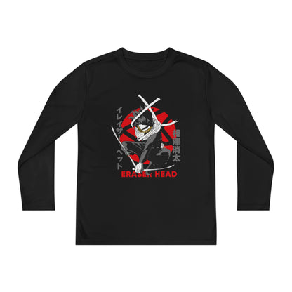 My Hero Academia Youth Long Sleeve Tee - Eraser Head Anime T-shirt Design - CreativeRino