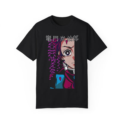 Demon Slayer Unisex Garment-Dyed T-shirt - Anime Inspired Art - CreativeRino