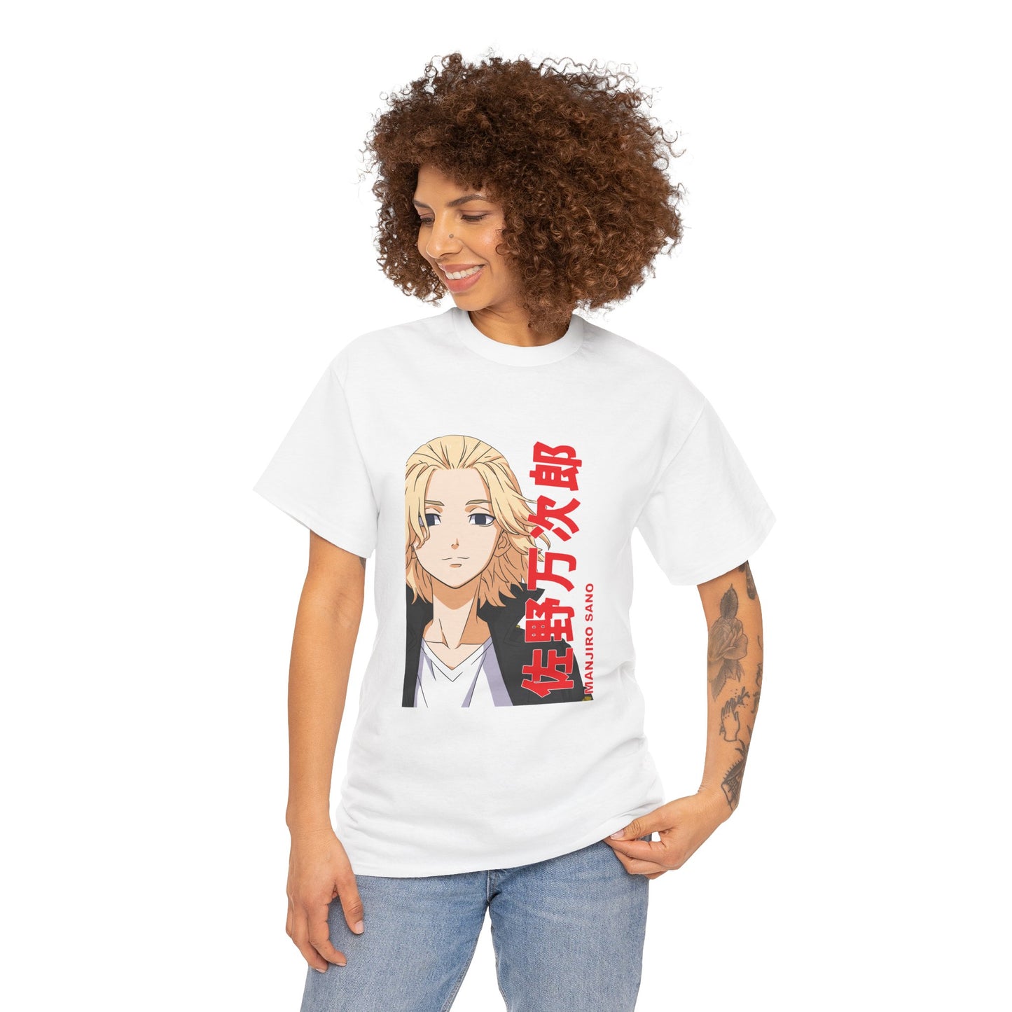 Tokyo Revengers Unisex Heavy Cotton T-shirt - Anime Inspired Graphic Tee - CreativeRino