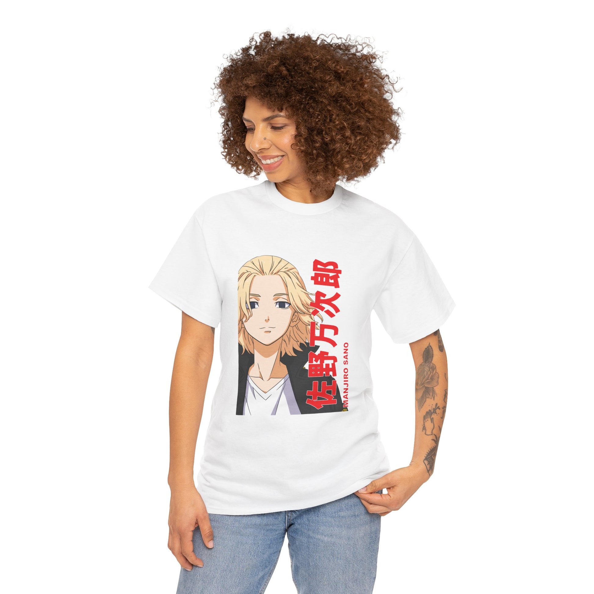 Tokyo Revengers Unisex Heavy Cotton T-shirt - Anime Inspired Graphic Tee - CreativeRino