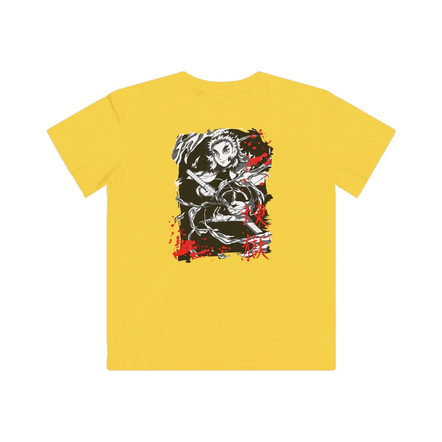 Demon Slayer Kids Graphic Tee - Anime Style Art - CreativeRino