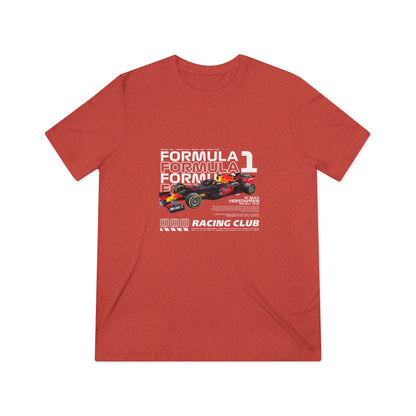 Formula 1 Max Verstappen Racing Club Unisex Triblend Tee - Motorsport Fan Apparel - CreativeRino