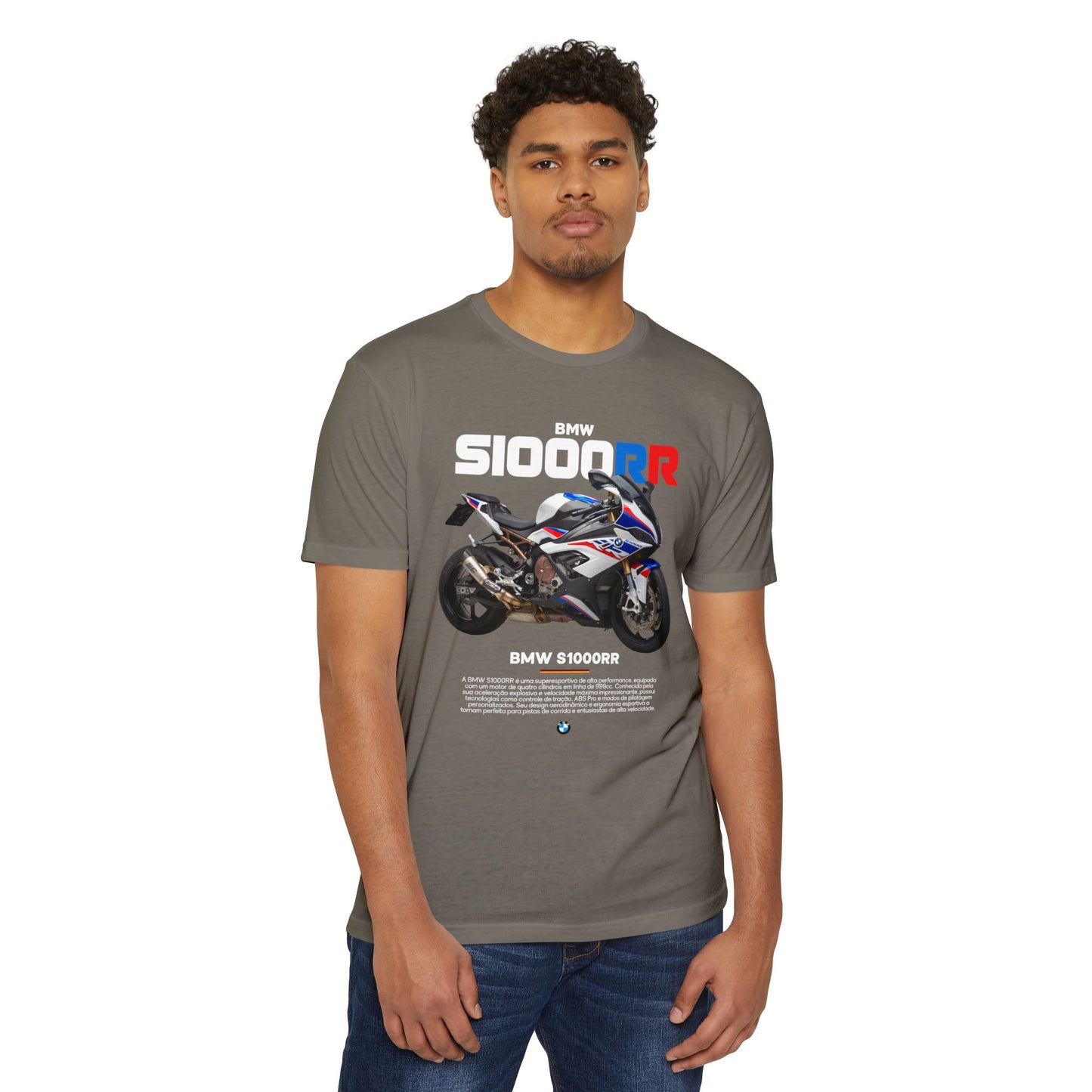 BMW S1000RR Unisex Motorcycle T-Shirt - Perfect Tshirt Gift for Riders - CreativeRino