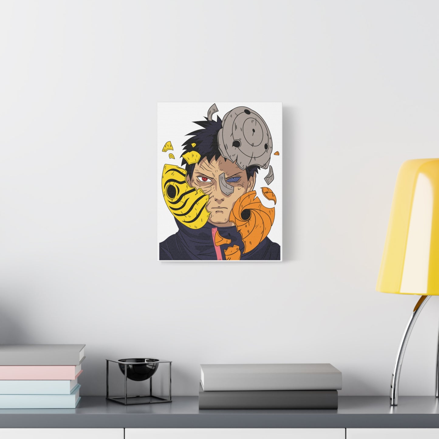 Anime Character Canvas Print - Naruto Abstract Art for Fans - CreativeRino