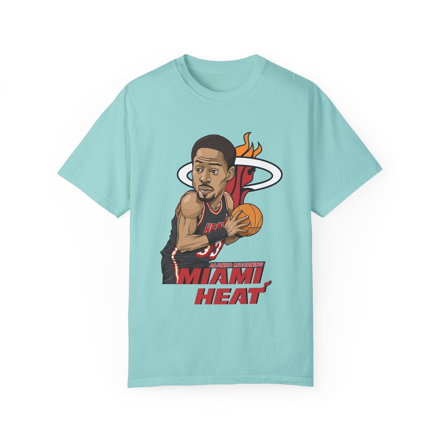 Miami Heat Cartoon Style Unisex T-shirt - Perfect Tee for Basketball Fans - CreativeRino
