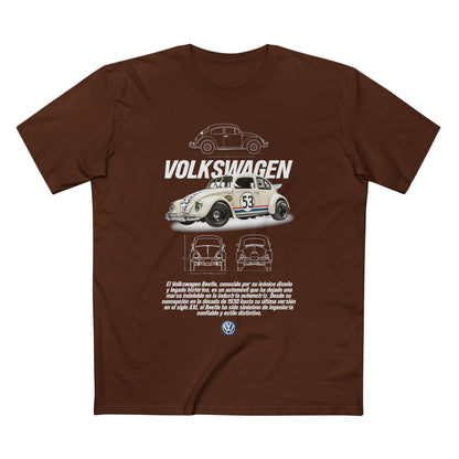 Retro Volkswagen Beetle Tee - Classic Car Lover's Staple - CreativeRino