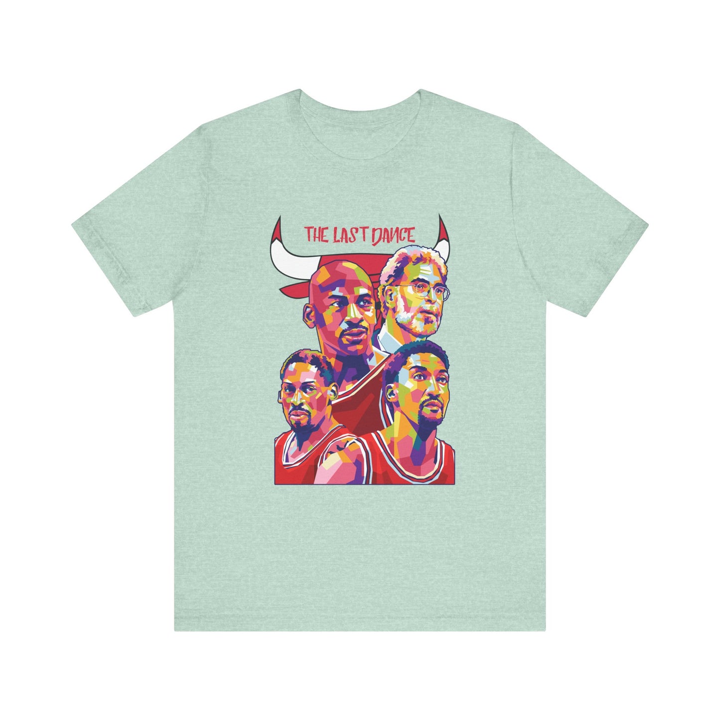 Unisex chicago bulls Jersey Short Sleeve Tee Basketball T-shirt - CreativeRino