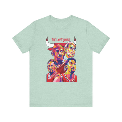 Unisex chicago bulls Jersey Short Sleeve Tee Basketball T-shirt - CreativeRino