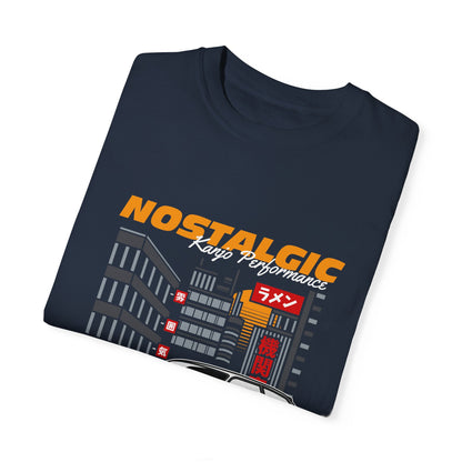 Nostalgic JDM Racer T-shirt - Unisex Garment-Dyed Tee - CreativeRino