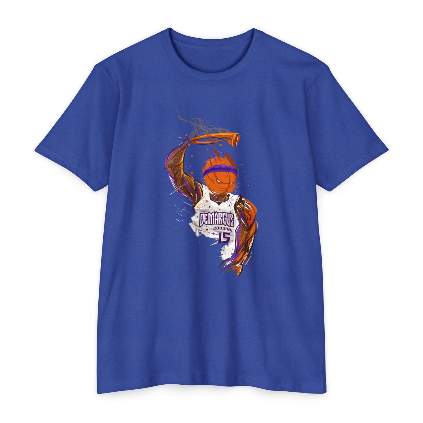 DeMarcus Cousins Basketball Graphic T-Shirt - Perfect for Sports Fans - CreativeRino