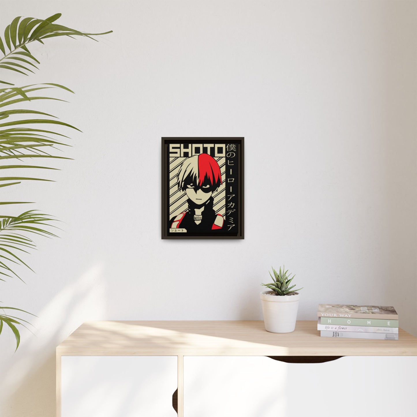 My Hero Academia Framed Multi-Color Anime Canvas Art - CreativeRino