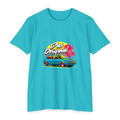 Retro Car Graphic T-Shirt - Das Original - Unisex CVC Jersey - CreativeRino