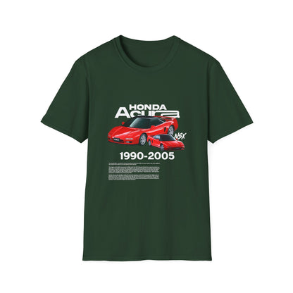 Honda Acura NSX 1990-2005 Unisex T-Shirt - Retro Car Graphic Tee - CreativeRino