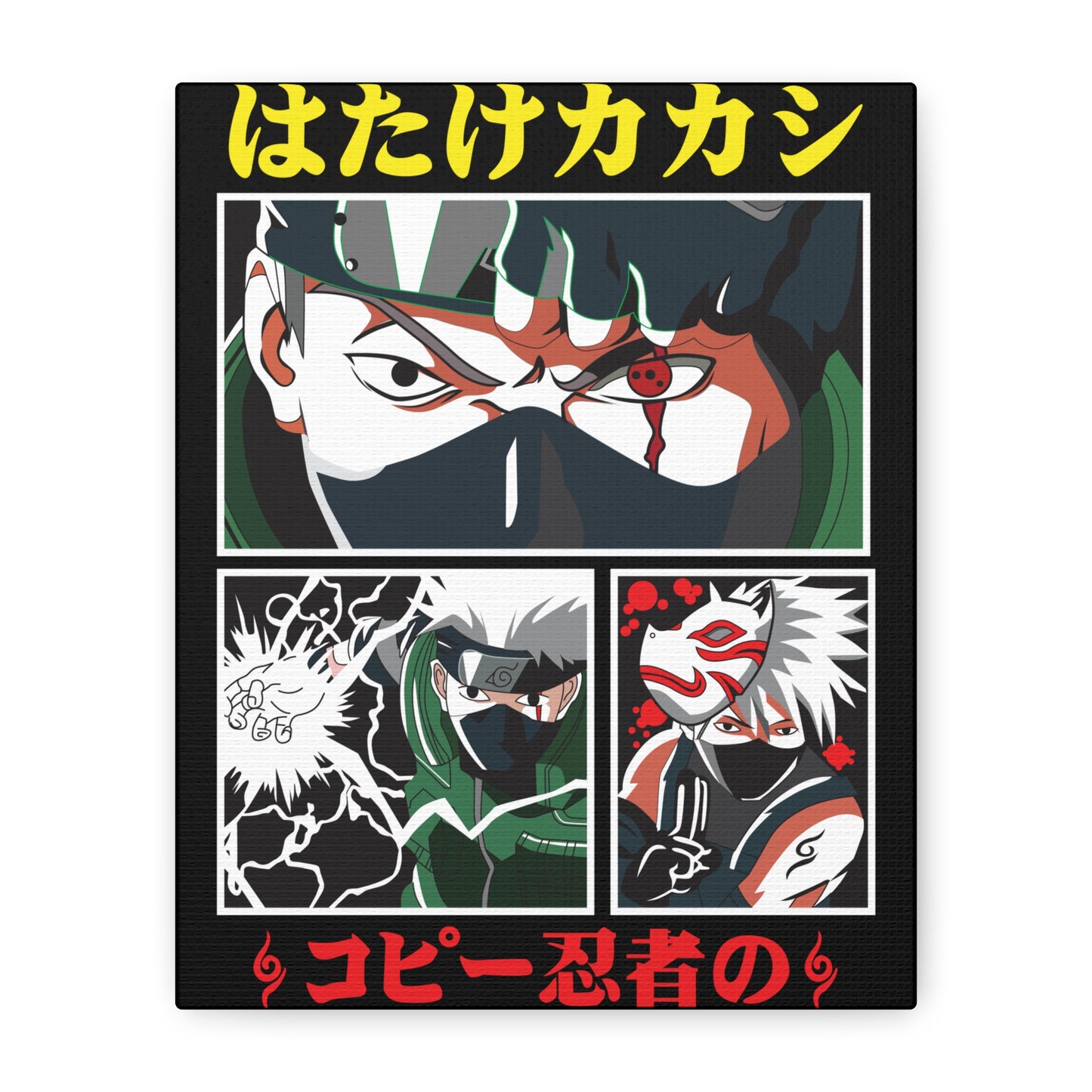Anime Wall Art Canvas - Naruto - Featuring Heroic Designs - CreativeRino