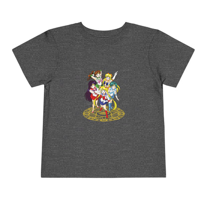 Sailor Moon Toddler Tee - Cute Short Sleeve T-shirt for Young Fans - CreativeRino