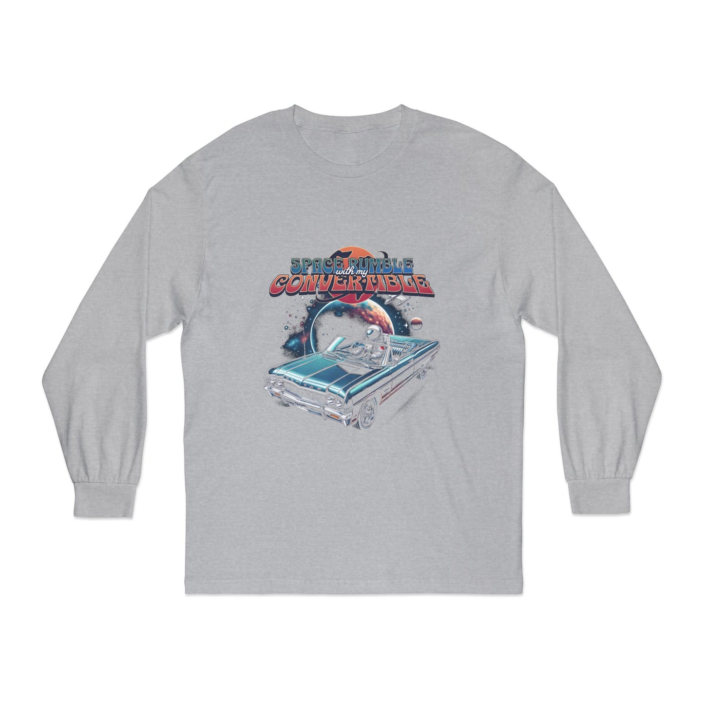 Space Rumble With My Convertible Unisex Classic Long Sleeve T-Shirt - CreativeRino