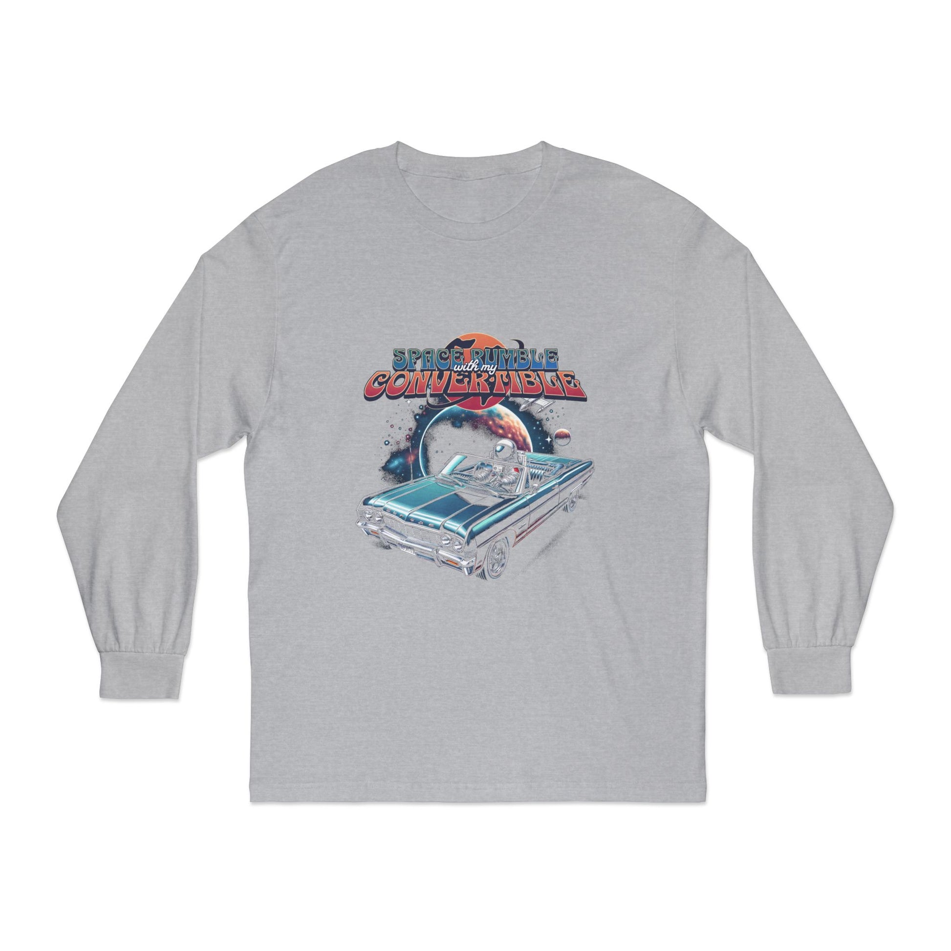 Space Rumble With My Convertible Unisex Classic Long Sleeve T-Shirt - CreativeRino