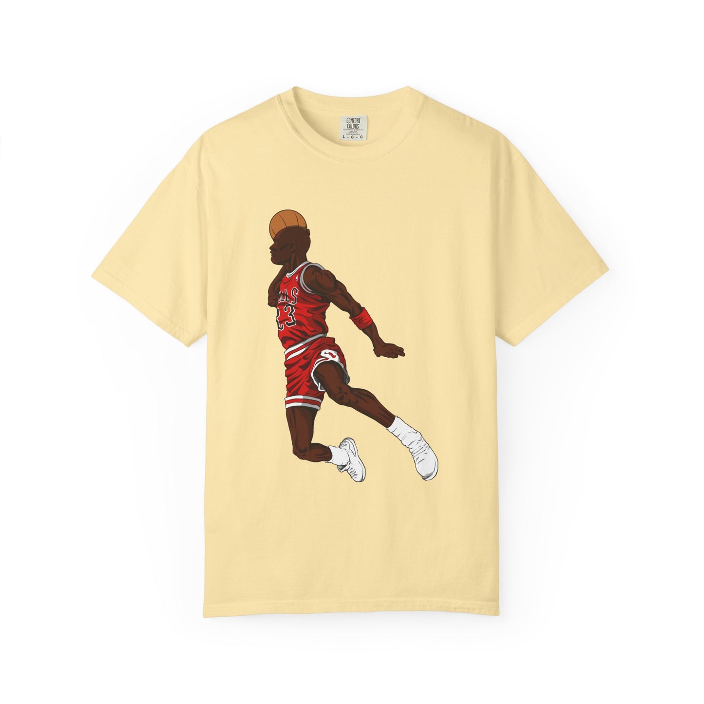 Michael Jordan Unisex T-Shirt Featuring Jumping Basketball Player - Perfect for Sports Lovers! - CreativeRino