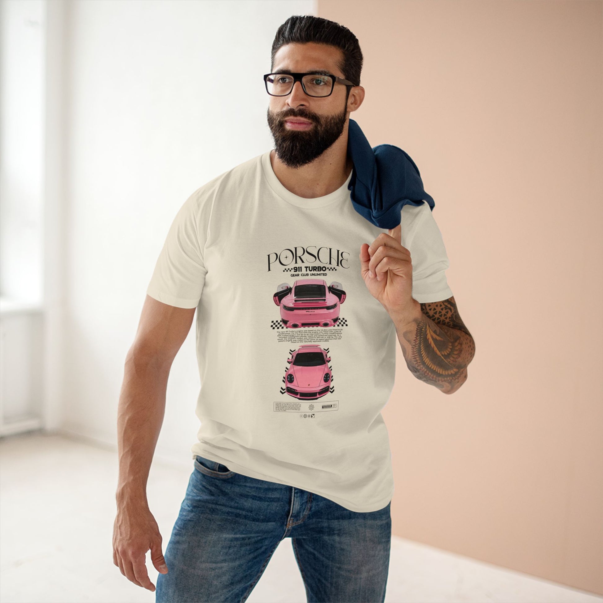 Porsche 911 Turbo Tee - Classic Car Enthusiast T-shirt - CreativeRino