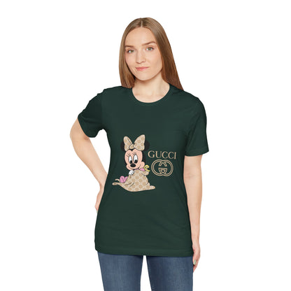 Trendy Minnie Mouse T-shirt - Gucci Inspired Unisex Tee - CreativeRino