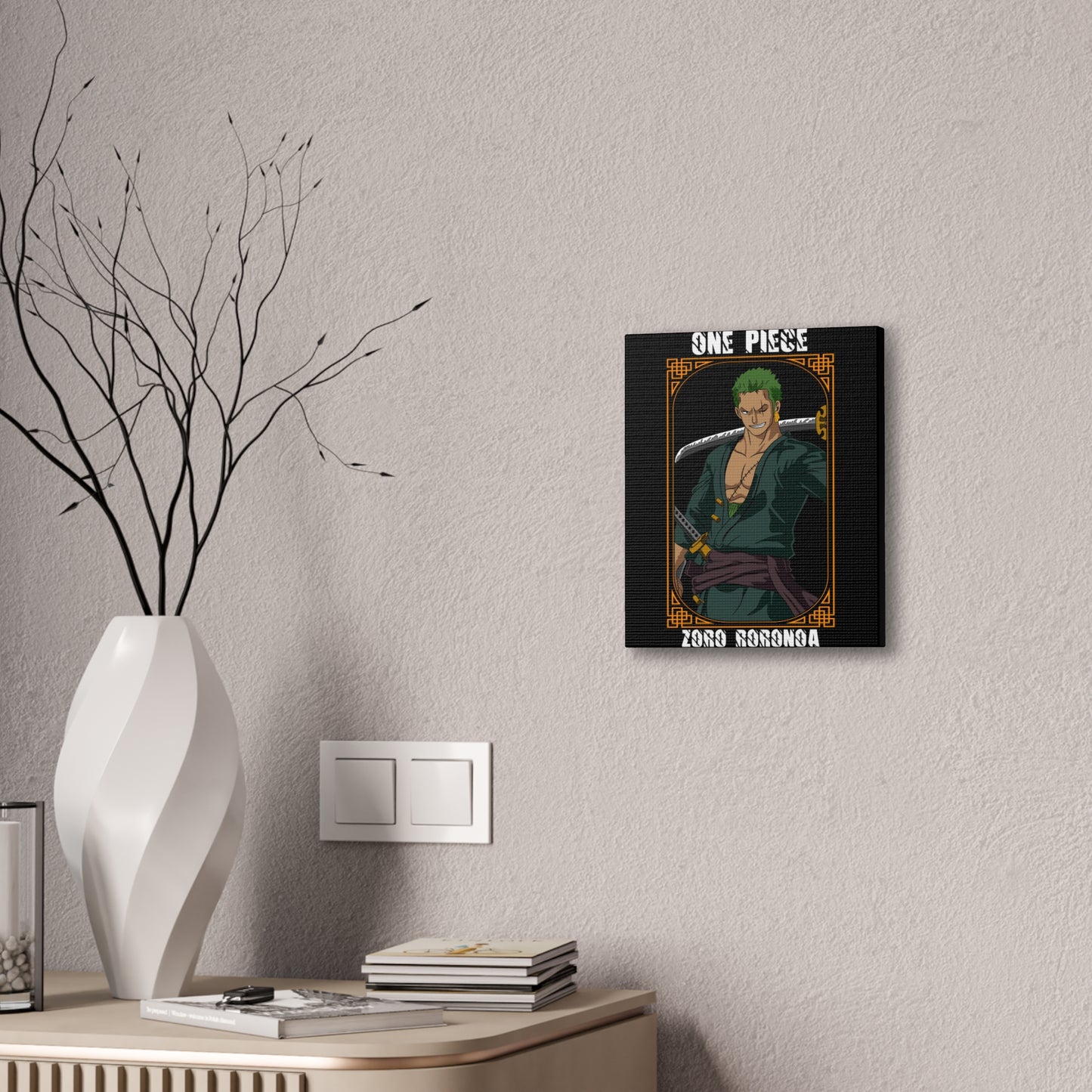 One Piece Zoro Canvas Print – Anime Wall Art for Fans - CreativeRino