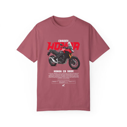 Honda CB500X Unisex Motorcycle T-Shirt - Vintage Style Graphic Tee - CreativeRino