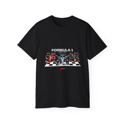 Formula 1 Racing Unisex Ultra Cotton Tee - Perfect T-Shirt for Motorsport Fans - CreativeRino