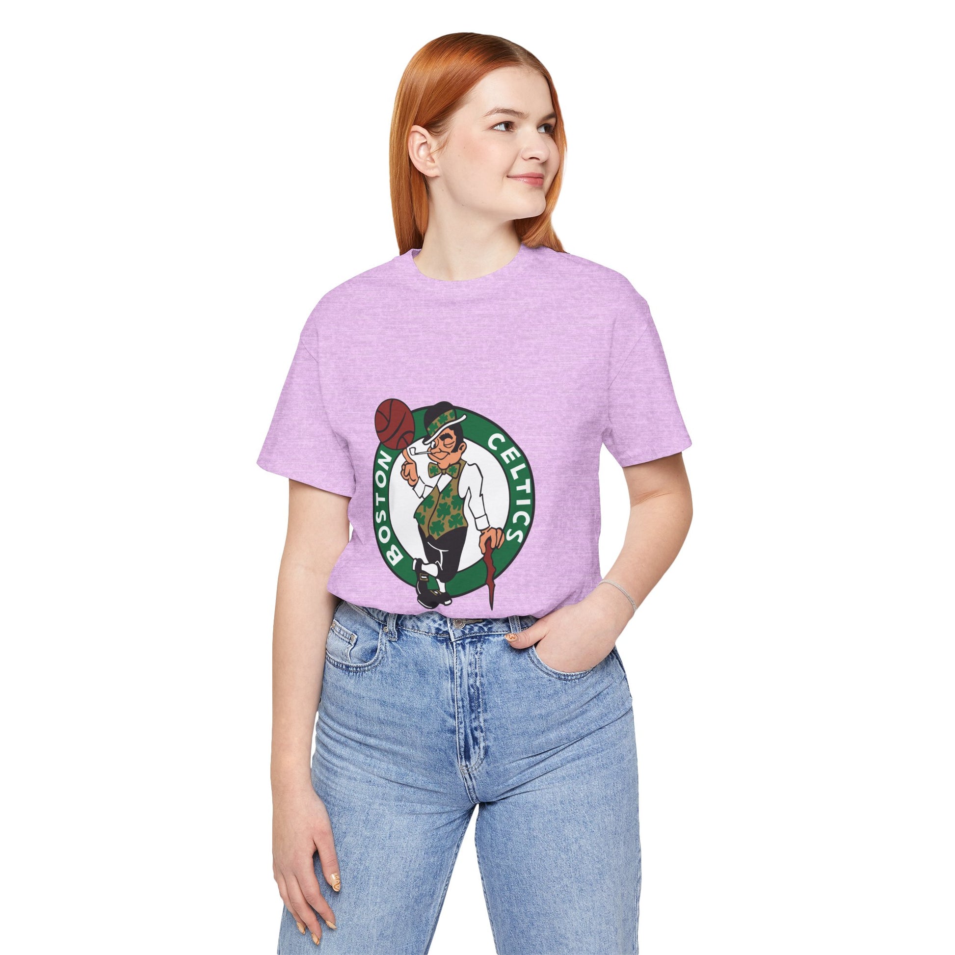 Boston Celtics Vintage Graphic Tee - Unisex Jersey Short Sleeve T-shirt - CreativeRino