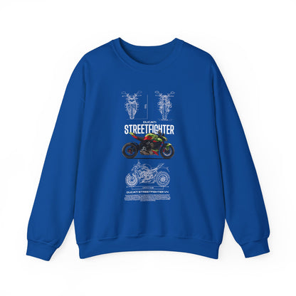 Ducati Streetfighter v3 Unisex Sweatshirt | Cool Motorcycle Apparel - CreativeRino