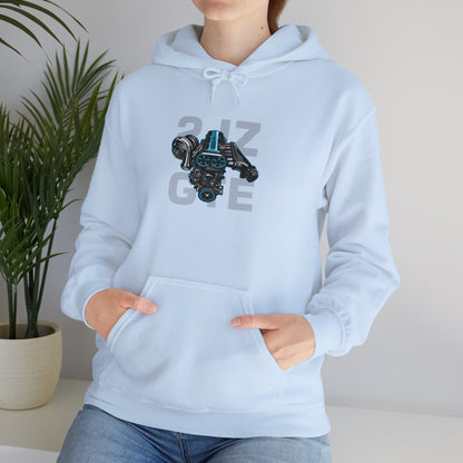 Toyota 2JZ-GTE Racing Car JZ Engine Graphic Hoodie - Unisex Heavy Blend™ Sweatshirt - CreativeRino