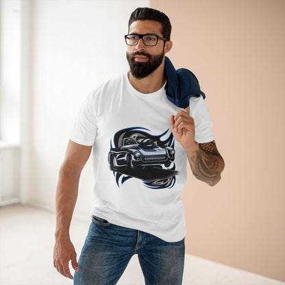 Classic Car Graphic Tee - Retro Automotive T-shirt Design for Car Enthusiasts - CreativeRino