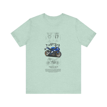 Yamaha YZF-R3 Motorcycle Unisex Tee - Perfect T-shirt for Riders and Fans - CreativeRino