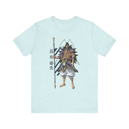 Anime Unisex Jersey Tee - Record of Ragnarok Mythical Warrior Graphic T-shirt - CreativeRino