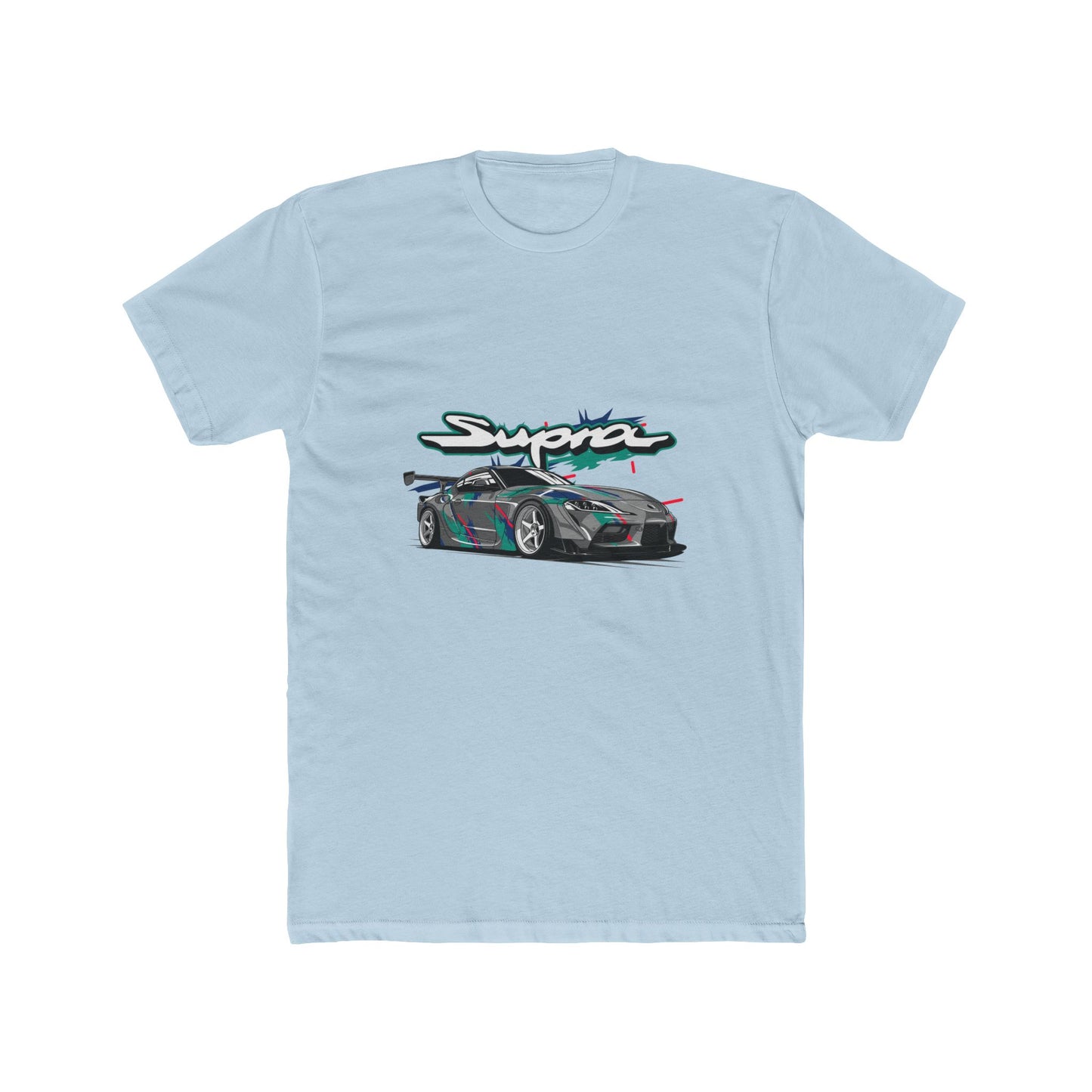 Supra Racing Unisex Cotton Crew Tee - Ideal for Car Enthusiasts - CreativeRino