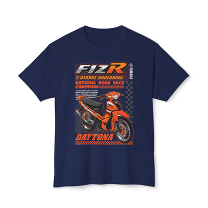 Yamaha F1ZR Motorcycle Champion Unisex T-Shirt - Daytona Race Design - CreativeRino