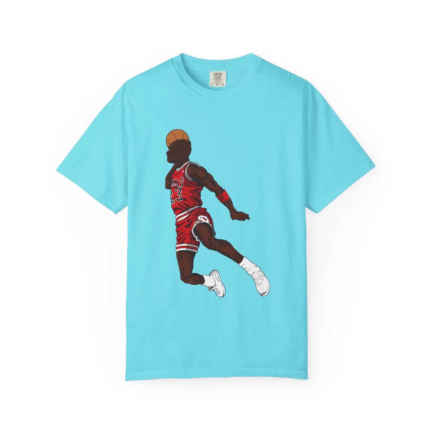 Michael Jordan Unisex T-Shirt Featuring Jumping Basketball Player - Perfect for Sports Lovers! - CreativeRino