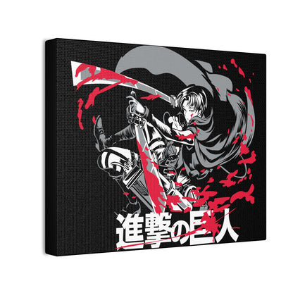 Anime Wall Art Canvas - Attack on Titan Art Print - CreativeRino